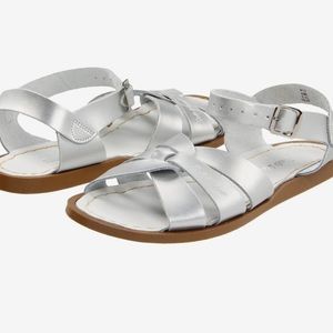 The Original Saltwater Sandals by Hoy Shoes in Metallic Silver